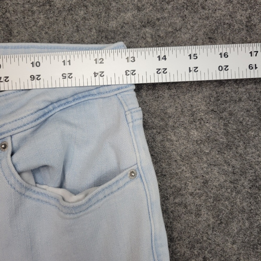 Levis 721 Cargo Jeans Womens 27 Blue Y2K Streetwear Grunge High Rise Skinny Leg - Picture 7 of 13